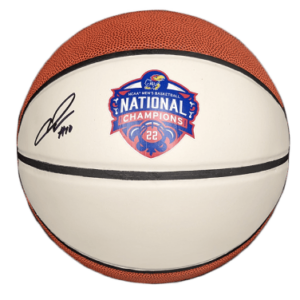 Jalen Wilson, Kansas Jayhawk 2022 National Championship Signed Basketball