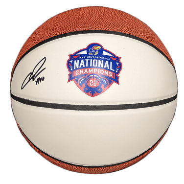 Jalen Wilson, Kansas Jayhawk 2022 National Championship Signed Basketball