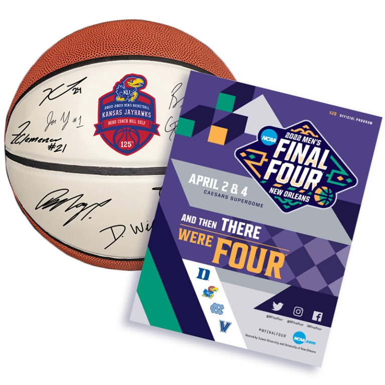 Basketballs Jayhawk Autographs