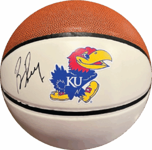 Bill Self Kansas Jayhawk Autographed Basketball