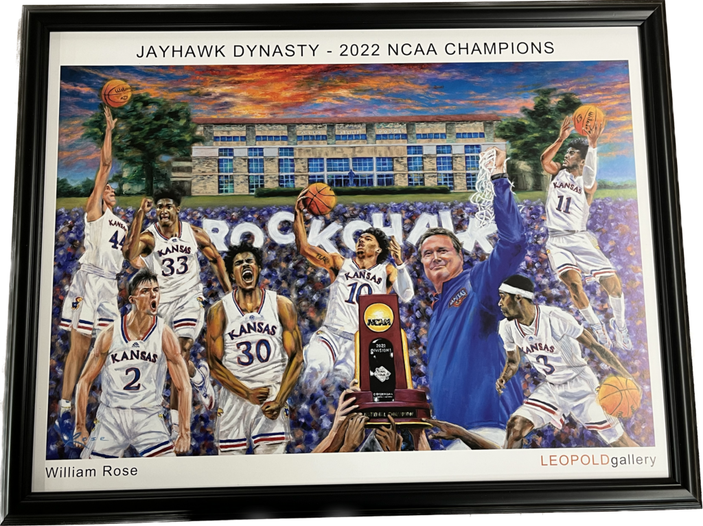 Jayhawk Autographs Buy 2022 National Championship Jayhawk Dynasty