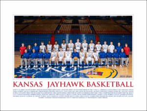 2023-2024 Men's Team Basketball 18"x24" Poster
