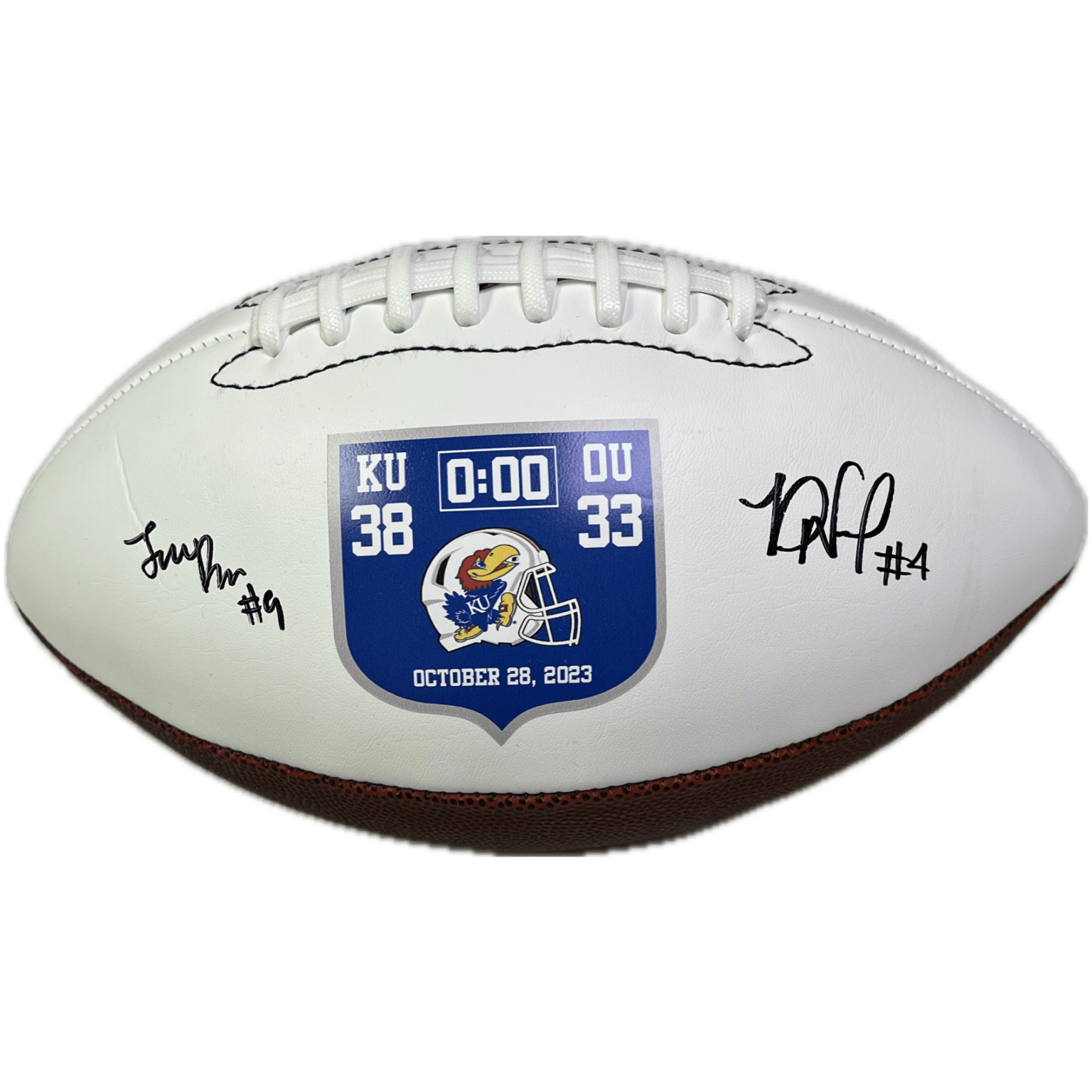 Football Products Jayhawk Autographs Sports Memorabilia