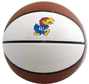 KU Jayhawk Autographed Basketball - Regulation Size