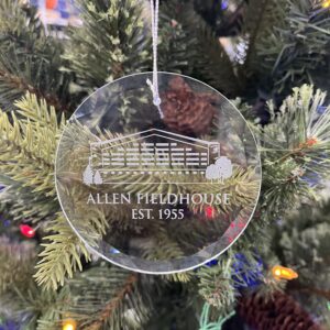 Allen Fieldhouse Christmas Ornament