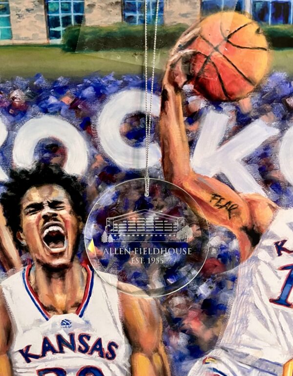 Allen Fieldhouse Christmas Ornament - Image 2
