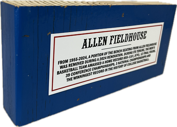 1955 Allen Fieldhouse Bench Piece