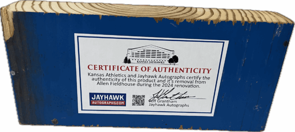 1955 Allen Fieldhouse Bench Piece - Image 3