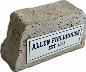1955 Allen Fieldhouse Limestone Piece