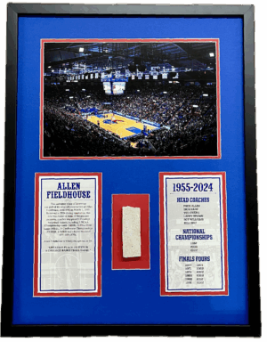 1955 Allen Fieldhouse Framed Limestone