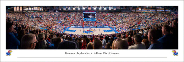 Allen Fieldhouse Panoramic - Dimensions 40"x13.5"