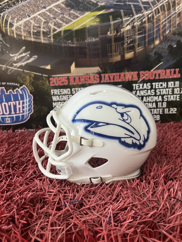 White Warhawk Riddell Mini-Helmet (LIMITED SUPPLY)