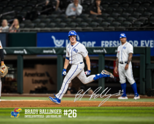Brady Ballinger Autographed 8"x10" Photo